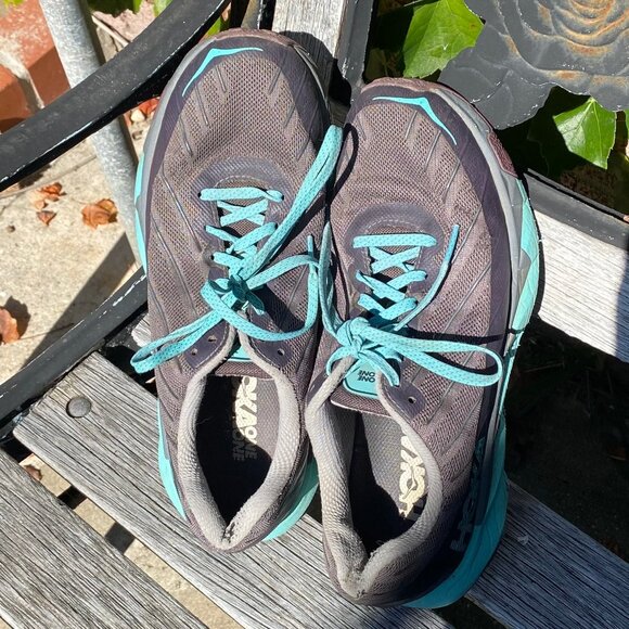 Women's Hoka One One Size 9 Gray and Blue - Picture 2 of 8